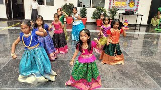 Aigiri Nandini  dance performance by EY2 kids [upl. by Rhoads]