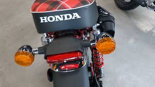 Honda Monkey 2023 pick up walk around [upl. by Ydnolem200]