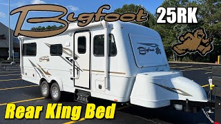 Introducing the Bigfoot 25RK Travel Trailer  Rear King Bed [upl. by Aicilanna]