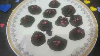 Chocolate cornflakes clustersHomemade chocolatechocolate rock [upl. by Enelyaj]