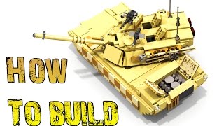 How To Build  M1 ABRAMS Tank [upl. by Silrac]