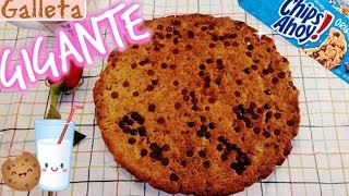 Cómo hacer Galleta CHIPS AHOY GIGANTE HARINITAS DULCES [upl. by Netsreik]