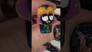 Winifred bad bass marou mashup 3D by Amanda Engel spookynails hocuspocus halloween nailart [upl. by Odoric992]