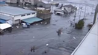 2011 Japan Tsunami  Hachinohe Port Full Footage [upl. by Ocsinarf]