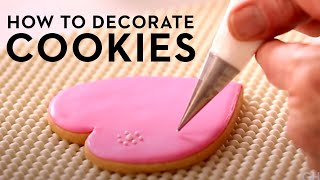 How To Decorate Cookies for Beginners  Good Housekeeping [upl. by Iives928]