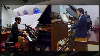 Praise to the Lord the Almighty  Piano Organ Duet [upl. by Aynodal508]