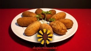 Cómo preparar Croquetas de Roquefort y Cebolla [upl. by Giesecke]