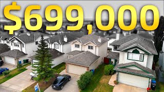 Arbour Lake Calgary Family Home Tour  699K 3 Beds 35 Baths  SAZANOVICH Real Estate Team [upl. by Haas156]