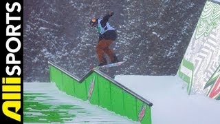 Best of Snowboard Slopestyle Dew Tour Breckenridge 2012 Alli Sports [upl. by Arral554]