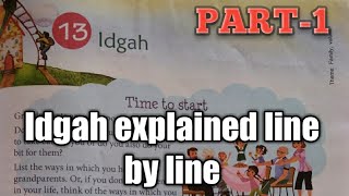 Idgah grade8 English book explained [upl. by Aicirtak]