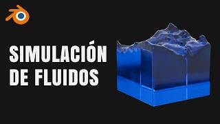 Como hacer SIMULACIÓN DE FLUIDOS en Blender 40 [upl. by Wivestad]