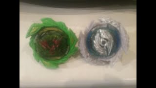 Beyblade Burst Battle Salvage Valtryek V7 Vs Guilty Lúinor L7 [upl. by Laamaj]