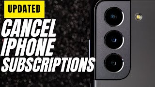 How To Cancel Subscriptions On Iphone [upl. by Chapel125]