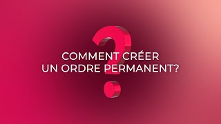 Belfius Mobile  Comment créer un ordre permanent [upl. by Tod]