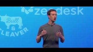 Mark Zuckerbergs Keynote  Facebook F8 16 [upl. by Ecirtaed]