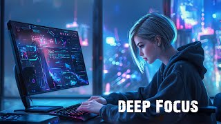 Electronic Music for Work  Deep futuristic garage mix for Focus and Concentration 2 [upl. by Beal]