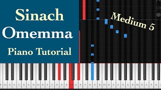 Sinach ft Nolly Omemma Piano Tutorial Instrumental Cover [upl. by Phillada451]