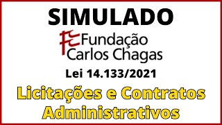 SIMULADO Lei 141332021  Lei de Licitações e Contratos Administrativos  Banca FCC [upl. by Benedetto]