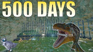 We Survived 500 Days In Center Pearl Cave  Ark PvP Full Wipe [upl. by Elvis]