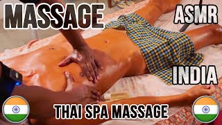 ASMR  India’s “Thai SPA” Massage  Deep Tissue Thai Massage  Mumbai India [upl. by Asamot]