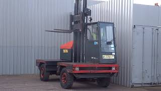 LINDE S50 SIDELOADER DIESEL FORKLIFT TRUCK FOR SALE WEST MIDLANDS [upl. by Isis]