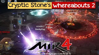 Cryptic Stones whereabouts 2 Mir4 Request Mission [upl. by Adelbert]