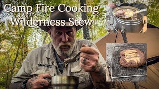 Wilderness Stew and a Special Dessert in Camp using the PFM40 Cook set with Dave Canterbury [upl. by Alsi270]