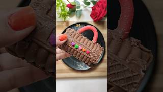 Gems and Gummi Bears CHOCOLATE Purse😂 shorts spicyfoodcorner cartoon shortvideo [upl. by Zavras]