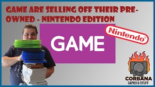 Game Are Selling Off Their Preowned  Nintendo Edition [upl. by Atinehs659]