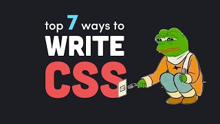 7 ways to deal with CSS [upl. by Schwerin216]