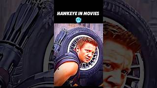 Hawkeye in animated series vs in moviesmcuavengersmarvelhawkeyeshortsfeedshortsclintshort [upl. by Aennyl]