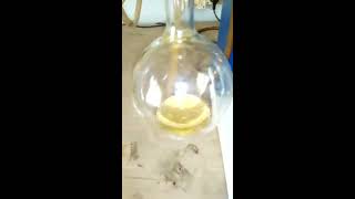 Butanol ExtractionSeperation from fermented ABE liquor via Vacuum Distillation [upl. by Yaeger]