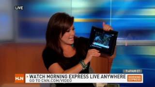 HLN quotMorning Expressquot live on your iPad [upl. by Llerdnad]