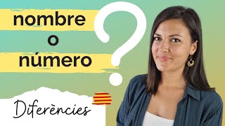 📢 Diferència entre NOMBRE o NÚMERO en català  Amb EXEMPLES [upl. by Gearard]