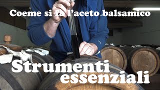 Aceto balsamico fatto in casa DIY 7  Strumenti essenziali [upl. by Jehius]