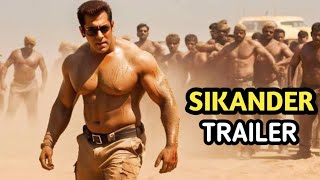 Sikander movie TRAILER Release💯🔥 [upl. by Refinney]