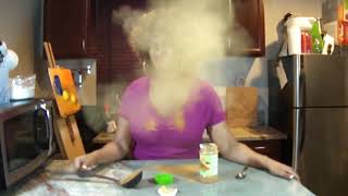 Stan Twitter  GloZell Green coughing up cinnamon  GloZell Green cinnamon challenge [upl. by Iror78]