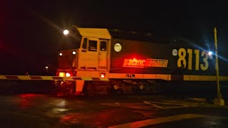 97867740V PN loaded grain 8113 8165 Beulah to Portland 2155 131024 Ararat West VIC [upl. by Lebiralc]