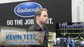 Hand Tools Screwdrivers Wrenches Impacts  Interview with Kevin Tetz at SEMA from Eastwood [upl. by Sitoeht]