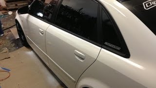 Gloss White Plasti Dip  Glossifier over whole car [upl. by Aleit580]