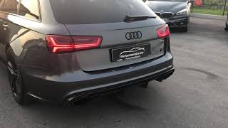 AUDI RS6 4G Milletech exhaust [upl. by Viridis]