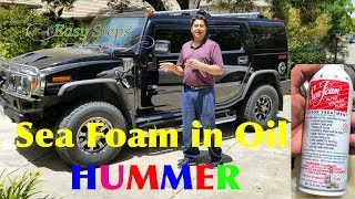 How To Use Sea Foam in Your Car  How To Use Sea Foam Treatment in HUMMER H2 [upl. by Sadella]