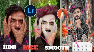 HDR Face smooth New trick🤫 Hard Smooth Photo Editing  sketchbook editing  photo editing [upl. by Llenehc]