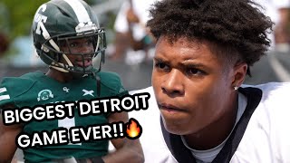 IT WAS A MOVIE 🎥 🔥 2 Cass Tech vs 3 Southfield  XENITH PREP KICKOFF CLASSIC [upl. by Ahtanoj]