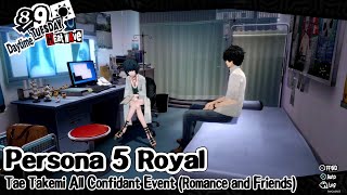 Persona 5 Royal Tae Takemi All Confidant Event Romance and Friends [upl. by Pollock]