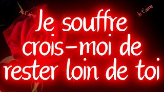 Je t’en supplie mon amour🥺lis ce message d’amour il est pour toi  je souffre [upl. by Anahsat]