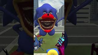 SHIN SONIC EATER FAMILY SIZE COMPARISON in Garrys Mod The Sonic Tapes [upl. by Roselani117]