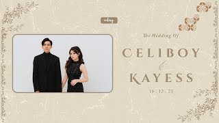 Celiboy amp Kayess Wedding Recception Live Streaming 16 December 2023 [upl. by Conover912]