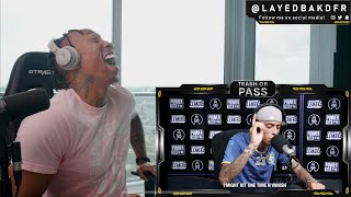 TRASH or PASS Central Cee Raps Over Original Beat In Debut LA Leakers Freestyle REACTION [upl. by Audris]