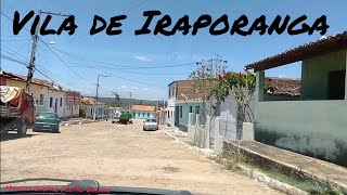 As ruas de IRAPORANGA antiga Parnaíba em Iraquara Bahia  Chapada Diamantina [upl. by Ilhsa]